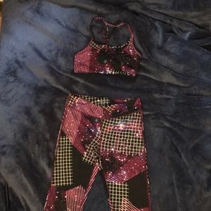 Discontinued Ideology 2 piece athletic set